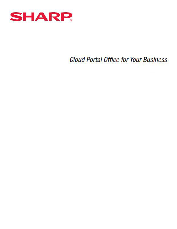 sharp, cloud portal office, Executex Office Technologies