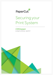 Papercut, Security, Executex Office Technologies