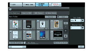 Sharp 8.5 User Interface, Executex Office Technologies