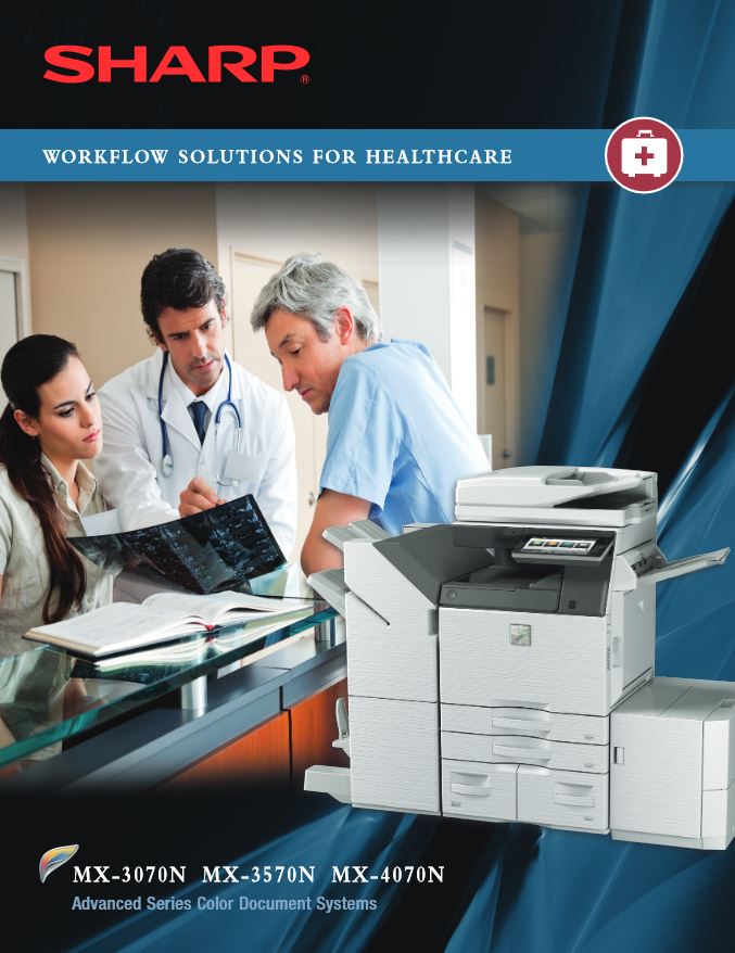 Sharp, Color Advanced, Healthcare Brochure, Executex Office Technologies
