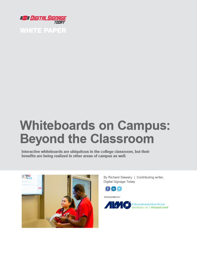 Sharp Whiteboards On Campus, Executex Office Technologies